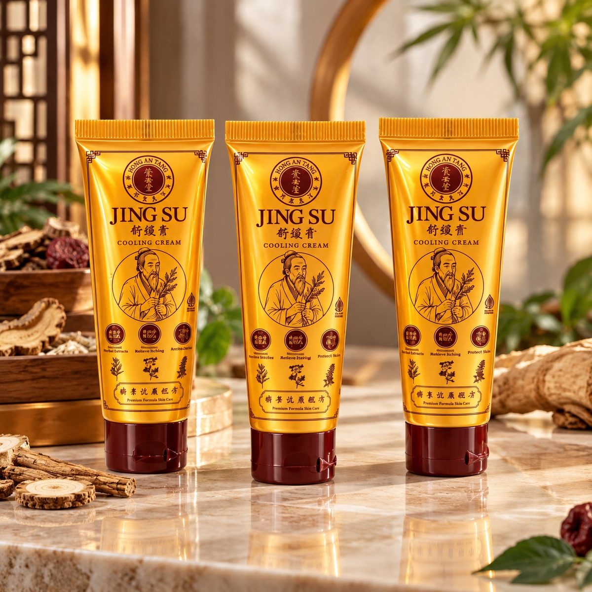 Tiga tube JING SU Cooling Cream